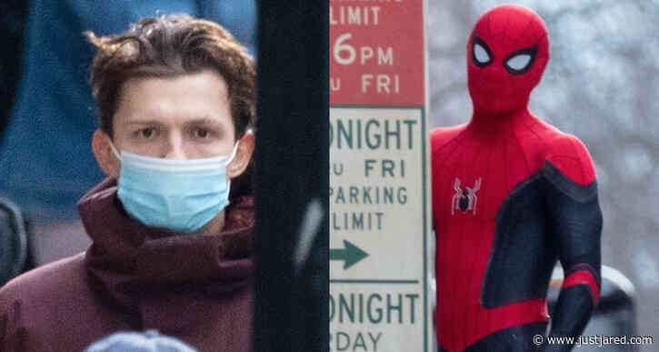Tom Holland Suits Up While Filming 'Spider-Man 3' in Atlanta!