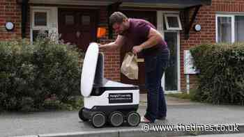 Delivering food is a doddle for Starship's robot army - The Times
