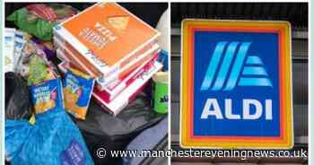 Mum puts school meal parcels to shame with massive Aldi food shop costing just £10 - Manchester Evening News