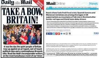 Daily Mail warns of Brexit food crisis as mountains of fish rots and fresh food is held up - The London Economic