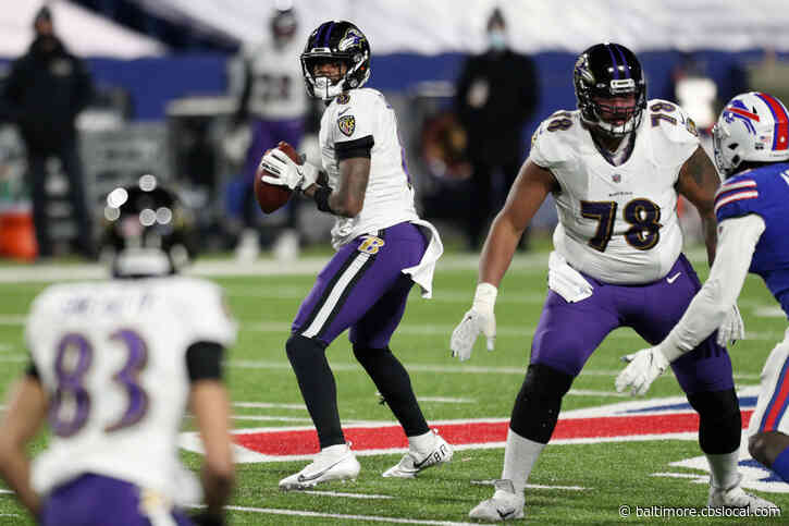 Ravens’ Lamar Jackson Throws Costly First Career Interception Inside Red Zone In Loss To Bills