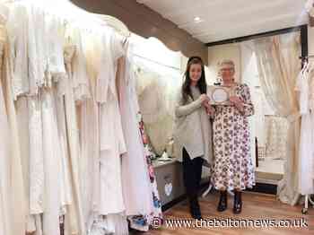 Ex-dragon Theo Paphitis recognises Bromley Cross bridal shop
