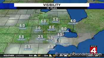 Metro Detroit weather: Invisible ice Saturday morning, chilly afternoon - WDIV ClickOnDetroit