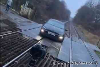 Car photoshoot on railway tracks shared on TikTok 'beggars belief' - Dudley News