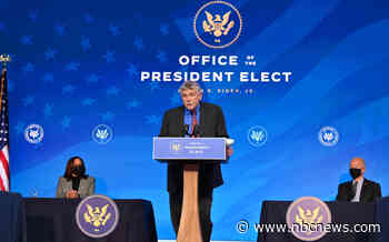 Biden announces new science team, elevates office to Cabinet