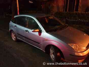 Police seize car from provisional driver in Radcliffe