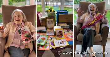 Care home resident 'felt like the Queen' as she celebrated 100th birthday