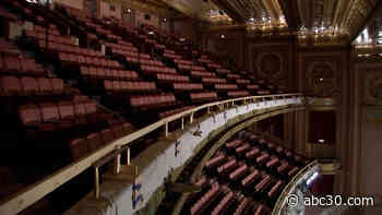 Lyric Opera House installs new seating during COVID-19 closures