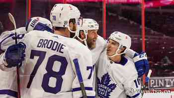 Marner has three points, Thornton scores first goal as Leafs edge Sens - TSN