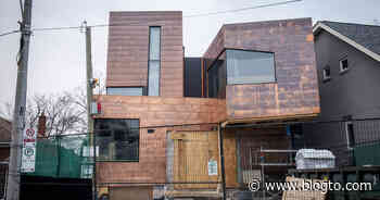 People are divided over this copper house being built in Toronto - blogTO