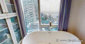 This Toronto condo comes with an amazing bathtub view over Lake Ontario - blogTO