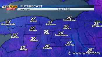 First Alert Weather: Blustery with light snow showers