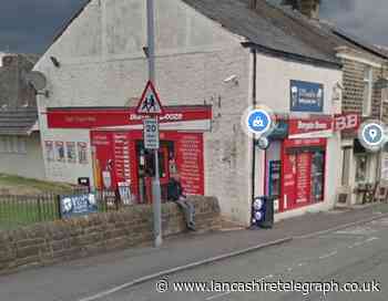 Police found burglar still inside off-licence