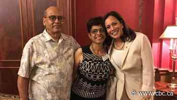 Canadian aunt and uncle of Kamala Harris reflect on niece's upbringing, historic achievement