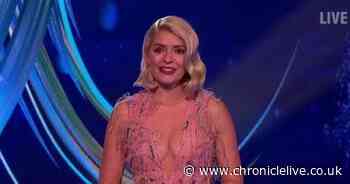 Holly's plunging Dancing on Ice dress sparks frenzy as viewers clash