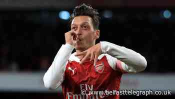 Arsenal outcast Mesut Ozil arrives in Turkey to finalise Fenerbahce switch