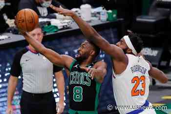 Kemba Walker Returns, but Knicks Blow Out Celtics 105-75