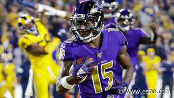 Ravens' Brown unhappy with unbalanced offense
