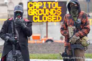 Police Presence Outnumbers Protesters at Kentucky Capitol