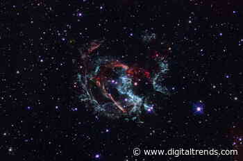 This is the remnant of a star that exploded 1,700 years ago