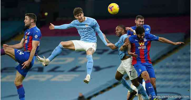 Rare Stones brace as Man City trash Crystal  Palace 4-0