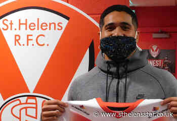 Sione Mata'utia in St Helens for Saints in 2021 Super League - St Helens Star