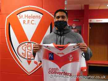 Siaone Mata'utia arrives in St Helens and can't wait to get started - St Helens Reporter