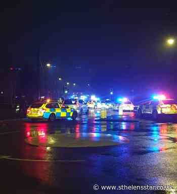 Stolen Land Rover crashes into police car on Lowfield Lane - St Helens Star