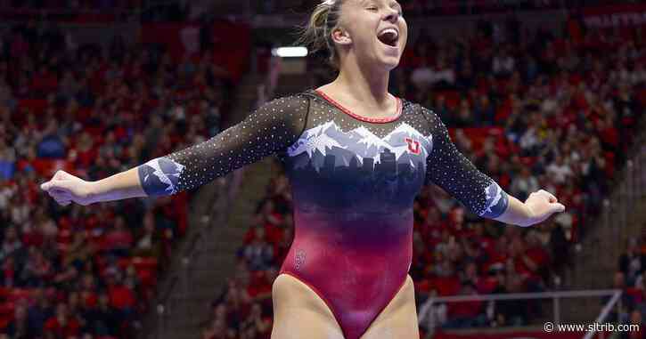 Utah gymnasts miss opportunity for an upset in Oklahoma