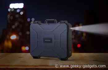 MONTEK X-1000 waterproof 1000W portable battery power station - Geeky Gadgets