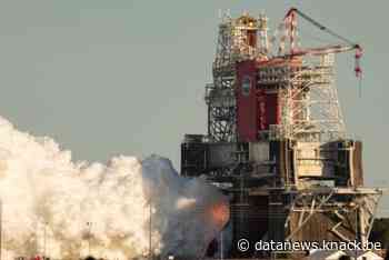 Test met megaraket voor NASA's maanmissies vroegtijdig afgebroken