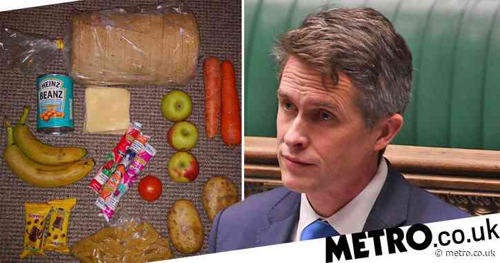 Gavin Williamson accused of letting kids go hungry over free school meals