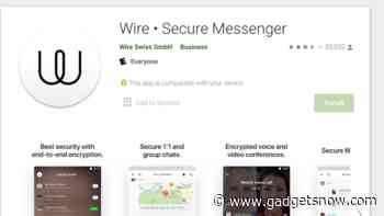 Wire is another WhatsApp alternative you can chat on even without a phone number: All details