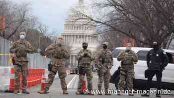 Joe Biden: US-Bundesstaaten riegeln Kapitolgebäude ab
