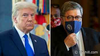 Barr told Trump that theories about stolen election were 'bulls---': report