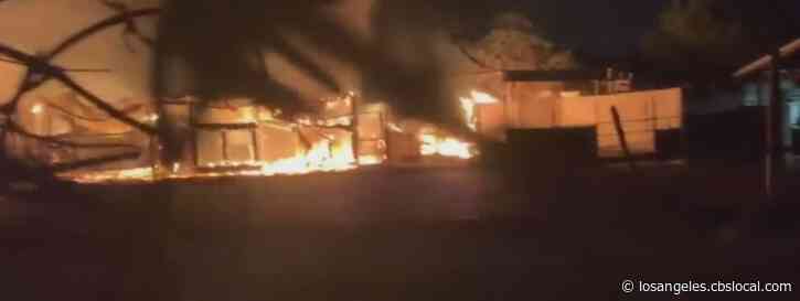 Horses Killed In Pico Rivera Barn Fire