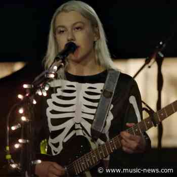 Phoebe Bridgers inks tattoo of a sword impaled with a letter from a fan
