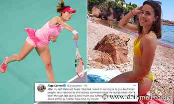 Alize Cornet apologises for Australian Open quarantine complaints