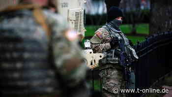 Polizei nimmt schwer bewaffneten Mann am Kapitol fest - t-online.de