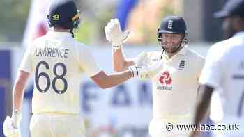 Sri Lanka v England: Tourists win first Test by seven wickets