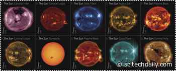 U.S. Postal Service to Issue Sun Science Forever Stamps With 10 Spectacular Images From NASA’s Solar Dynamics Observatory