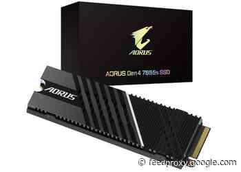 Gigabyte PCIe 4.0 Aorus Gen4 SSD unveiled