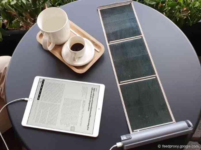 MikiElek roll-up portable solar charger hits Kickstarter