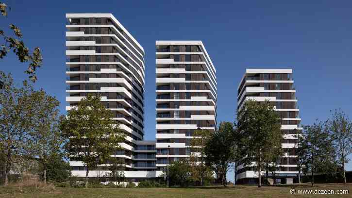 Streamlined "Smart Deco" towers provide focal point for Pollard Thomas Edwards' Motion development