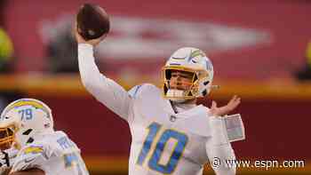 Adjusting to coach Brandon Staley will be nothing new for Chargers' Justin Herbert