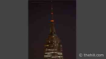 Empire State Building lights on eve of Biden inauguration to honor COVID-19 victims
