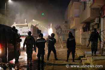 Young Tunisians Clash With Police Days After Revolution Anniversary