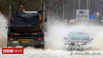 Storm Christoph: Amber alert for northern and central England