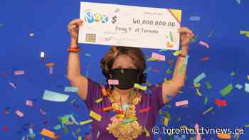 Toronto woman wins $60-million Lotto Max jackpot with numbers husband dreamt of 20 years ago