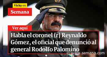 Habla el coronel (r) Reynaldo Gómez, quien denunció al general Rodolfo Palomino - Semana